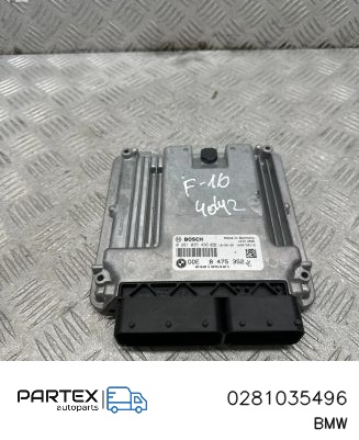 0281035496 - Блок керування двигуном BMW X6 F16 2018