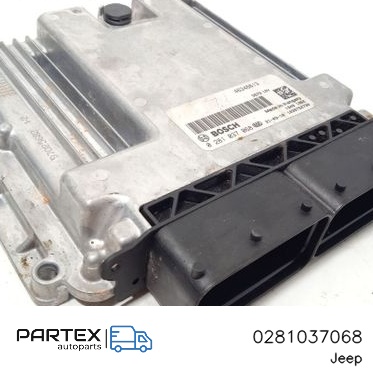 0281037068 - Блок керування двигуном ECU Fiat 500X 2015