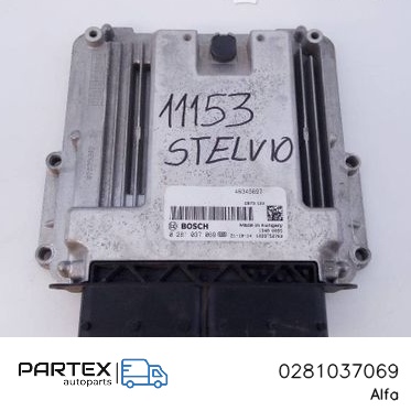 0281037069 - Блок керування двигуном ECU Alfa Romeo Stelvio 2022