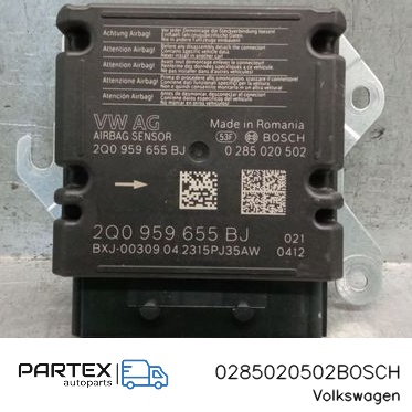 0285020502BOSCH - Блок керування Airbag Volkswagen Taigo 2023