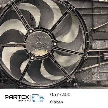 0377300 - Електровентилятор радіатора Citroen Berlingo 2021