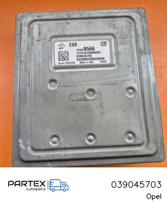 039045703 - Блок керування двигуном Opel Insignia B 2020