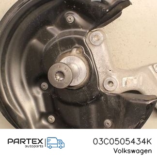 03C0505434K - Передня маточина колеса Volkswagen Eos 2011