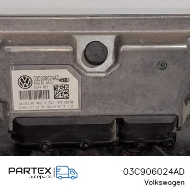 03C906024AD - Блок керування двигуном ECU Volkswagen Polo IV 9N3 2008