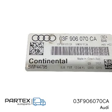 03F906070CA - Блок керування двигуном Audi A1 2013