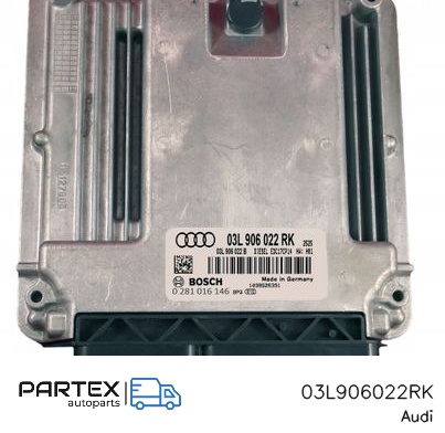 03L906022RK - Блок керування двигуном ECU Audi A4 S4 B8 8K 2009