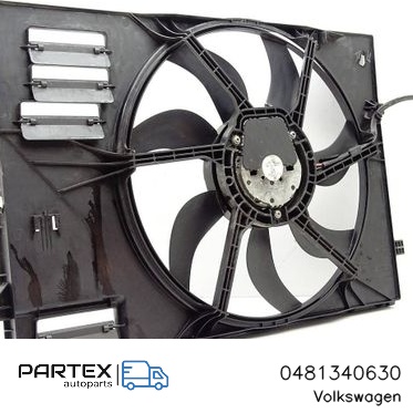 0481340630 - Електровентилятор радіатора Volkswagen PASSAT B8 2016