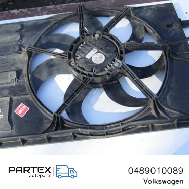0489010089 - Електровентилятор радіатора Volkswagen PASSAT B8 2016