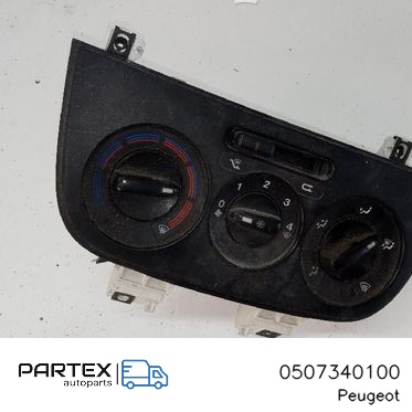 0507340100 - Панель клімат-контролю Peugeot Bipper 2008