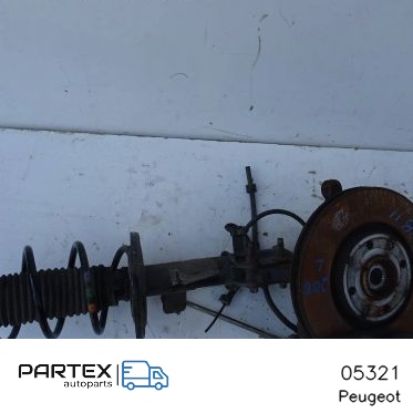 05321 - Поворотний кулак переднього колеса Peugeot 208 II 2020