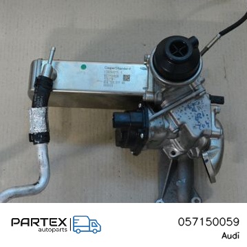 057150059 Радіатор EGR Audi A4 S4 B9 8W 2019