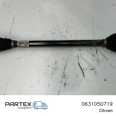 0631050719 Піввісь передня Citroen Berlingo 2019