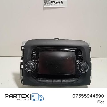 07355944690 - Панель радіо мультимедіа Fiat 500L 2014