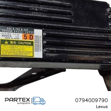0794009790 - Блок керування ABS Lexus GS 300 350 430 450H 2012