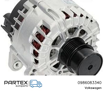 0986083340 Генератор Volkswagen Golf VII 2019