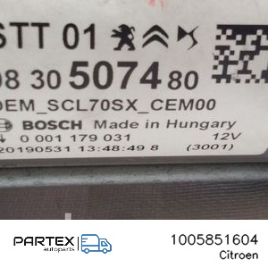 1005851604 Стартер Citroen C4 II Picasso 2019