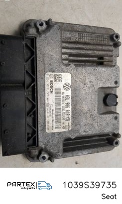 1039S39735 - Блок керування двигуном Seat Ibiza IV (6J
