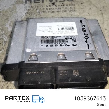 1039S67613 - Блок керування двигуном Seat Ibiza IV (6J