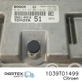 1039T01499 - Блок керування двигуном Citroen C1 2011