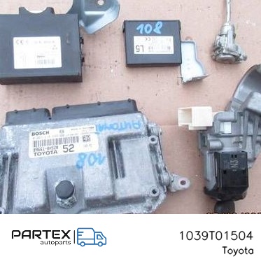 1039T01504 - Блок керування двигуном ECU Toyota Aygo AB40 2016