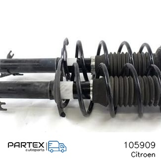 105909 - Передній амортизатор у зборі з пружиною Citroen C1 2015