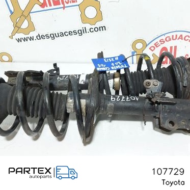 107729 - Передній амортизатор Toyota Corolla Verso E121 2002