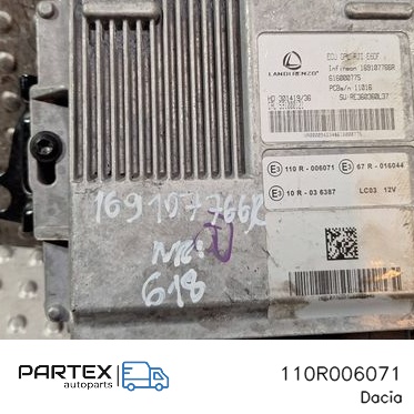 110R006071 Блок керування двигуном Dacia Sandero III 2023