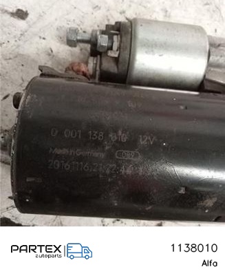 1138010 Стартер Alfa Romeo Giulia 2017