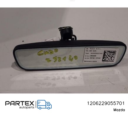 1206229055701 - Дзеркало заднього виду Mazda CX-30 2019