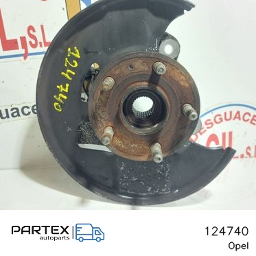 124740 - Поворотний кулак переднього колеса Opel Astra J 2009
