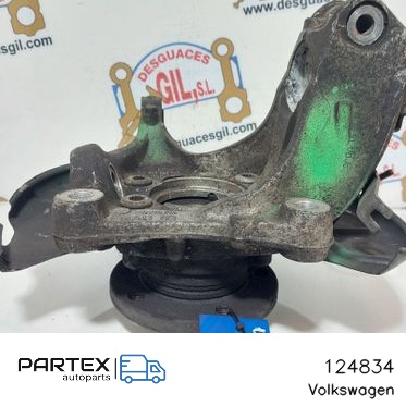 124834 - Поворотний кулак переднього колеса Volkswagen PASSAT B6 2005