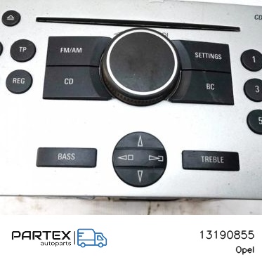 13190855 - Панель радіо мультимедіа Opel Astra J 2015