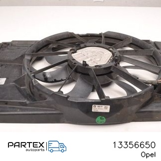 13356650 - Електровентилятор радіатора Opel Astra K 2016