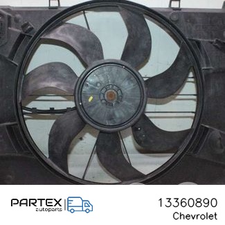 13360890 - Електровентилятор радіатора Opel Astra J 2015