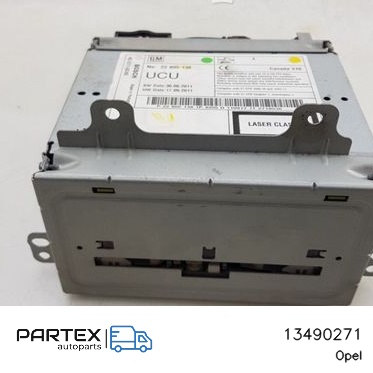 13490271 - Панель радіо мультимедіа Opel Astra J 2013