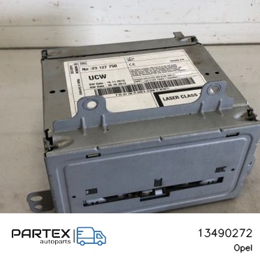 13490272 - Панель радіо мультимедіа Opel Astra J 2014