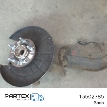 13502785 - Поворотний кулак заднього колеса Saab 9-5 2011