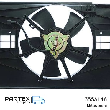 1355A146 - Електровентилятор радіатора Mitsubishi Lancer VIII 2015