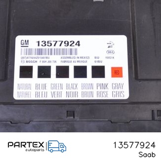 13577924 - Блок комфорту Saab 9-5 2010
