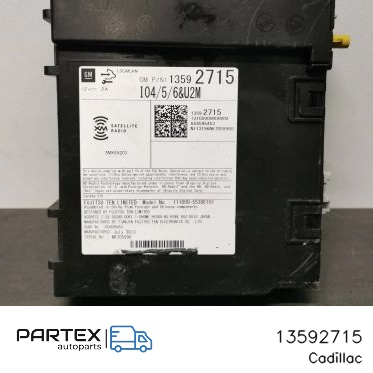 13592715 - Блок керування GPS Cadillac ATS 2014