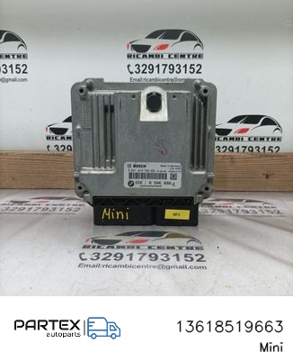 13618519663 - Блок керування двигуном ECU Mini One - Cooper Coupe R56 2012