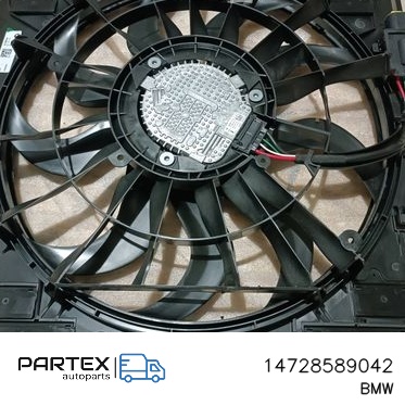 14728589042 - Електровентилятор радіатора BMW X5 G05 2022