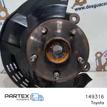 149316 - Поворотний кулак переднього колеса Toyota Corolla E120 E130 2019
