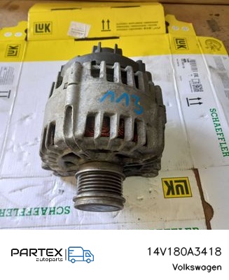 14V180A3418 Генератор Volkswagen Golf VII 2019