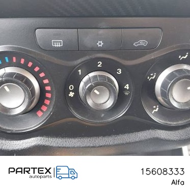 15608333 - Панель клімат-контролю Alfa Romeo Mito 2009