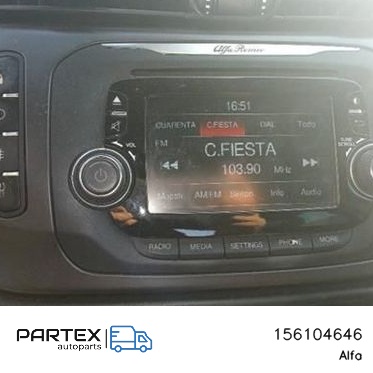 156104646 - Панель радіо мультимедіа Alfa Romeo Giulietta 2015