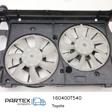 160400T540 - Електровентилятор радіатора Toyota Auris E180 2016