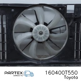 160400T550 - Електровентилятор радіатора Toyota Avensis T270 2017