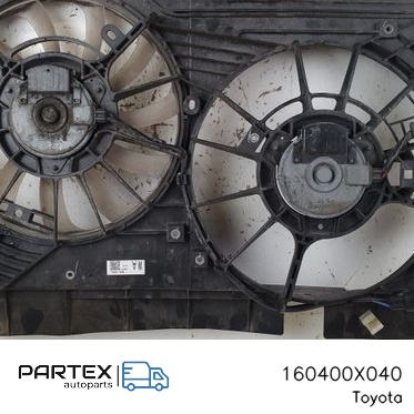 160400X040 - Електровентилятор радіатора Toyota Avensis T270 2016