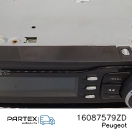 16087579ZD - Панель радіо мультимедіа Peugeot 208 2017